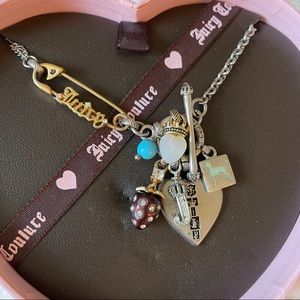 Vintage Juicy Couture Charm Necklace